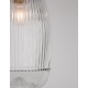 Satin Gold Metal Clear Glass LED E14 1x5 Watt 230 Volt IP20 Bulb Excluded D: 13 H1: 29 H2: 120 cmAdjustable height - PNL9738212 