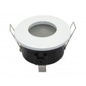 SUPPORT DE SPOT Etanche ROND BLANC 82mm