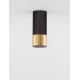 Sandy Black & Gold Aluminium LED GU10 1x13 Watt IP20 230 Volt Bulb Excluded D: 6 H: 15 cm - PNL9911528 - NOVALUCE