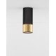 Sandy Black & Gold Aluminium LED GU10 1x13 Watt IP20 230 Volt Bulb Excluded D: 6 H: 15 cm - PNL9911528 - NOVALUCE