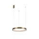 Antique Brass Aluminium & Acrylic LED 18 Watt 230 Volt 1020Lm 3000K IP20 D: 45 H: 180 cm Adjustable Height - PNL86016808 - NOVA
