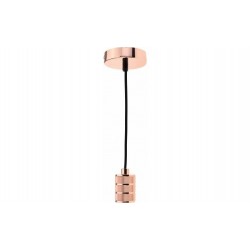 Suspension Relief Douille E27 x 1 Rose Gold IP20 - P9028 - OPTONICA