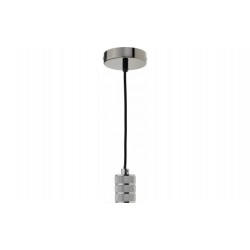 Suspension Relief Douille E27 x 1 Perle Noire IP20 - P9029 - OPTONICA