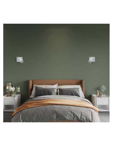 Applique orientable blanche GU10 x1