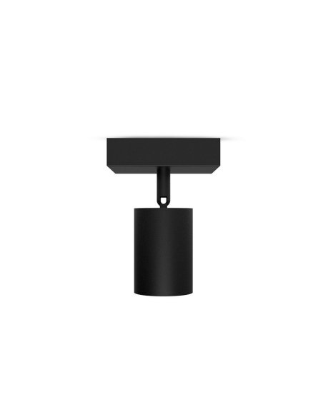 Applique orientable noire GU10 x1