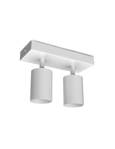 Applique orientable 2 spots blanche GU10 x2