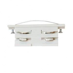 Connecteur rail jonction - BLANC