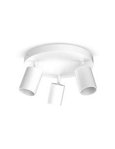 Applique orientable 3 spots blanche GU10 x3