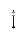 Potelet VENEZIA Alu Noir + Bronze E27 x 1 IP44 1180mm