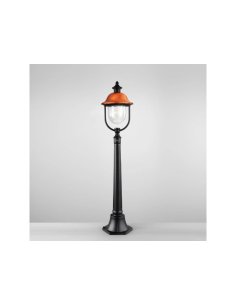 Potelet VENEZIA Alu Noir + Bronze E27 x 1 IP44 1180mm 2