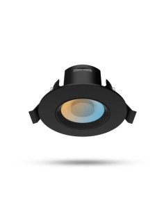 Spot LED Orientable Noir CCT 230V 5W 3000K/4000K/6500K