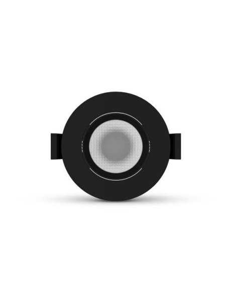 Spot LED Orientable Noir CCT 230V 5W 3000K/4000K/6500K