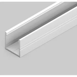 Profile LED Fin16 Aluminium Anodisé, Brut, Blanc, Noir