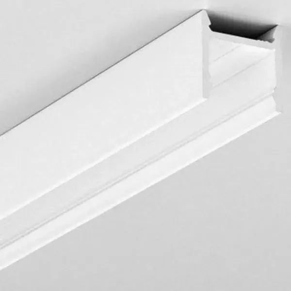 Profile LED Compact12 Aluminium Anodisé, Brut, Noir, Blanc