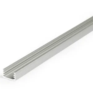Profilé Bande LED Fin8 Alu Anodise Noir Blanc