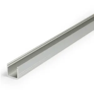 Profilé Bande LED Fin10 Alu Anodise Blanc Noir