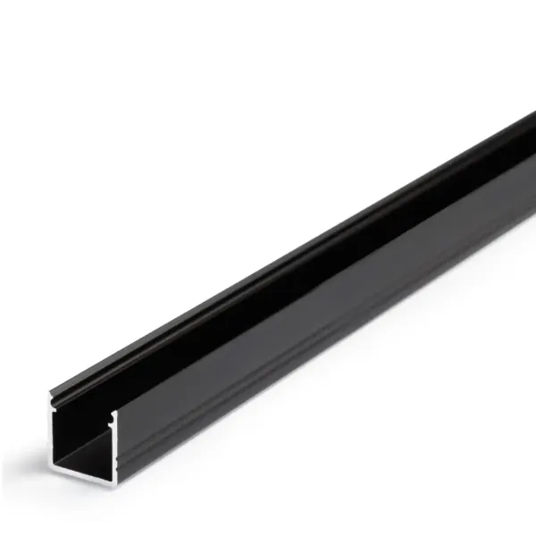 Profilé Bande LED Fin10 Alu Anodise Blanc Noir