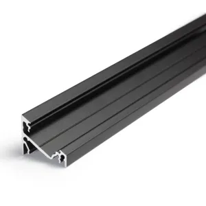 Profilé Bande LED Angle 30/60-14 Aluminium Anodisé, Brut, Noir, Blanc
