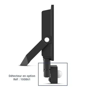 Projecteur LED Noir sans câble - 50W CCT IP65