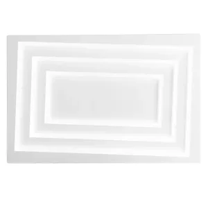 Plafonnier LED Blanc 55W 7040lm 3CCT 600x400 HYPNOTIC