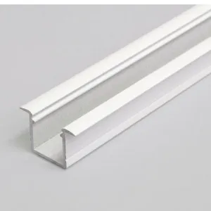 Profile LED Fin10-R encastré blanc