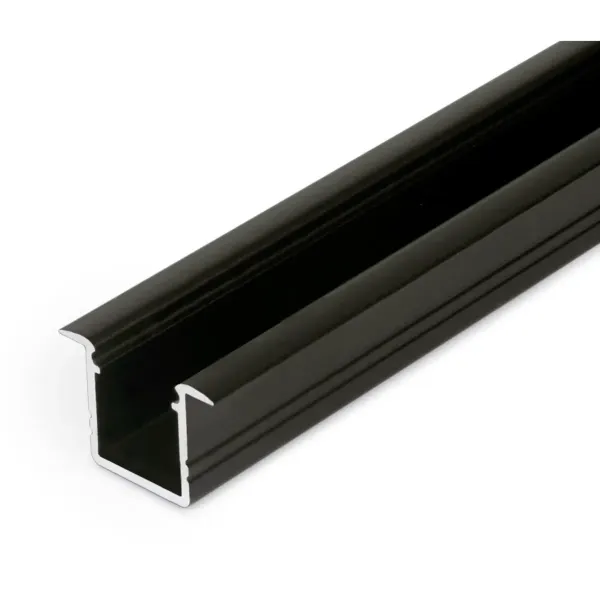Profile LED Fin10-R encastré noir
