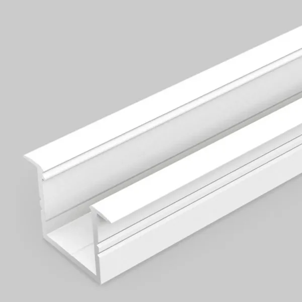 Profile pour bande LED Fin16 Encastré Aluminium Blanc