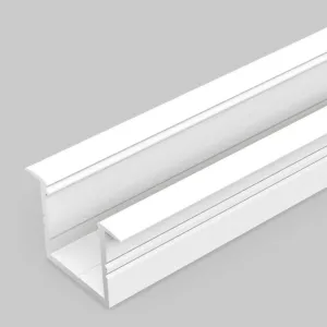 Profile pour bande LED Fin16 Encastré Aluminium Blanc