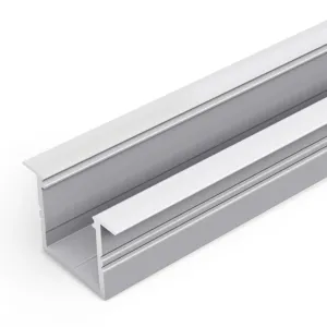 Profile pour bande LED Fin16 Encastré Aluminium Anodisé 2