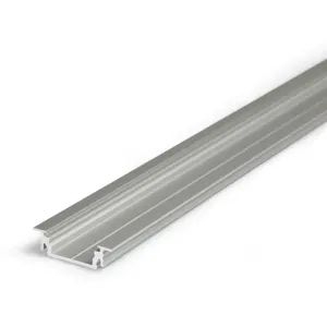 Profile LED Rainure14 encastré Aluminium Anodisé