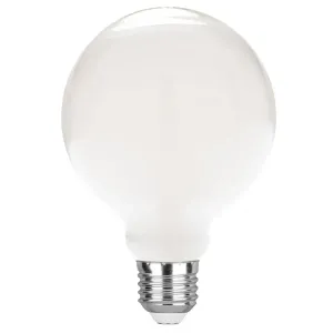 Ampoule E27 Filament Dépolie G95 haute luminosité