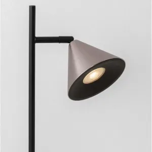 Lampe à Poser CONICO Noir et Or - Design Nova Luce