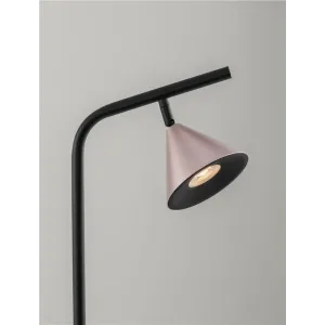 Lampadaire Design CONICO Noir et Or - Nova Luce