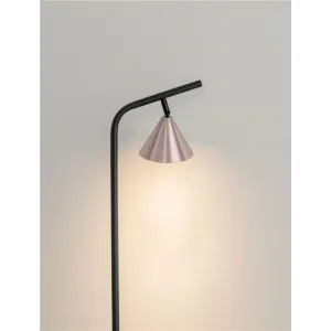Lampadaire Design CONICO Noir et Or - Nova Luce