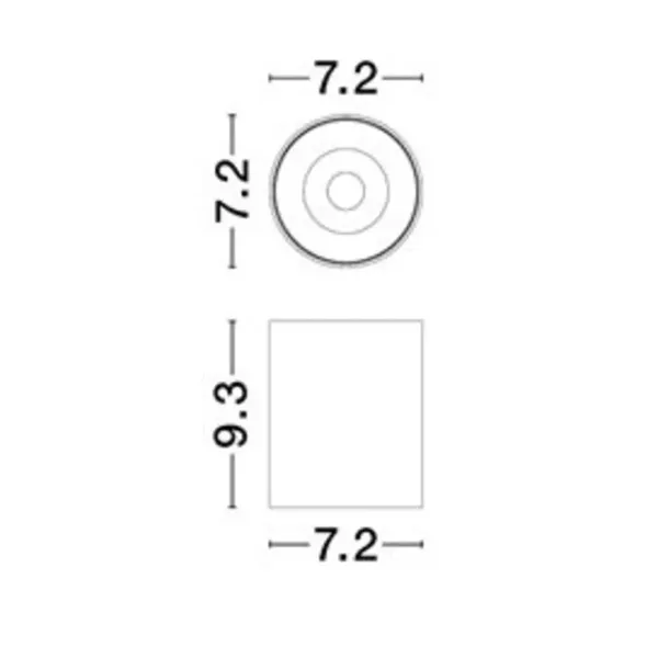Plafonnier Orientable ANETO - Spot de Plafond Design Nova Luce