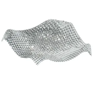 plafonnier cristaux design