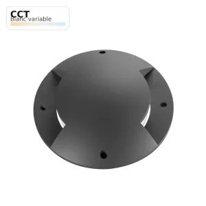 Spot de Sol LED 12W 21cm INTEC GROUND - CCT Switchable | Fan Europe