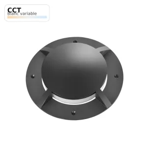 Spot de Sol LED 16W 21cm INTEC GROUND - CCT Switchable | Fan Europe