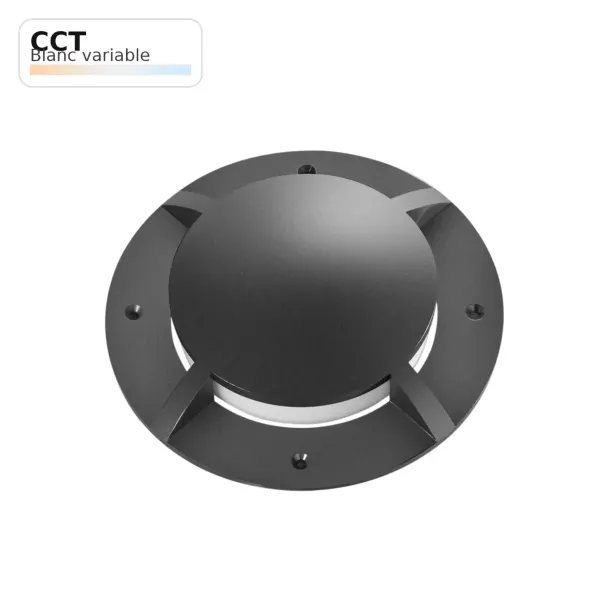 Spot de Sol LED 16W 21cm INTEC GROUND - CCT Switchable | Fan Europe