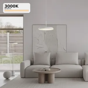 Suspension OPHELIA Nova Luce | Aspect Bois & Acrylique | Design Scandinave