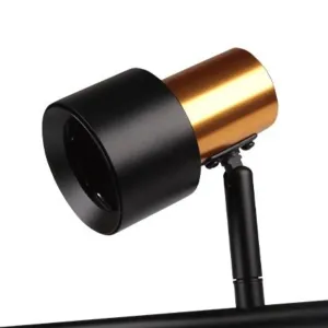 Kinkiet GU10 LED Katia Noir - Applique Murale Orientable 60mm