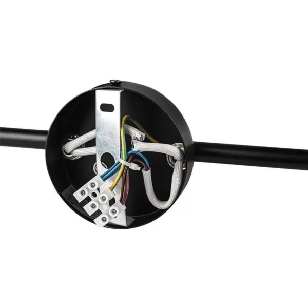 Kinkiet GU10 LED Katia Noir - Applique Murale Orientable 60mm