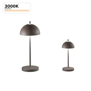 Lampe de Table LED Rechargeable PARTY 30cm - Fan Europe Lighting