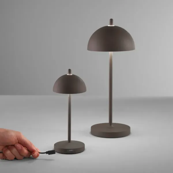 Lampe de Table LED Rechargeable PARTY 30cm - Fan Europe Lighting