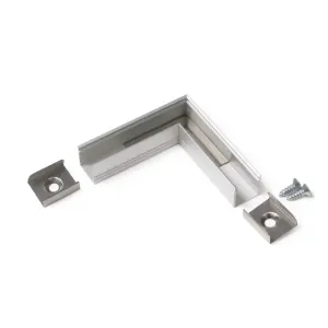 Angle anodise pour profilé fin10 Techled