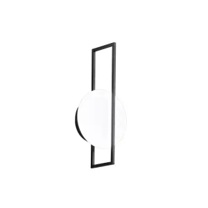 Applique LED FOBOS Noir 12W CCT Variable | Fan Europe Lighting