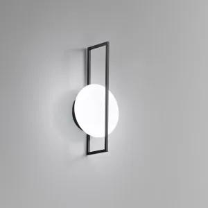 Applique LED FOBOS Noir 12W CCT Variable | Fan Europe Lighting