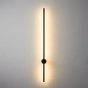 Applique Murale LED Noire 90cm - 14W 4000K 820lm