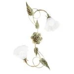 Plafonnier Classique Isotta Ivoire - 2 Lumières E14 - 40x65cm | Fan Europe