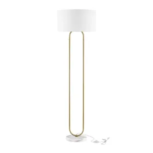 Lampadaire Design Milena Doré E27 - Novaluce 9780109 | Chic & Moderne 2